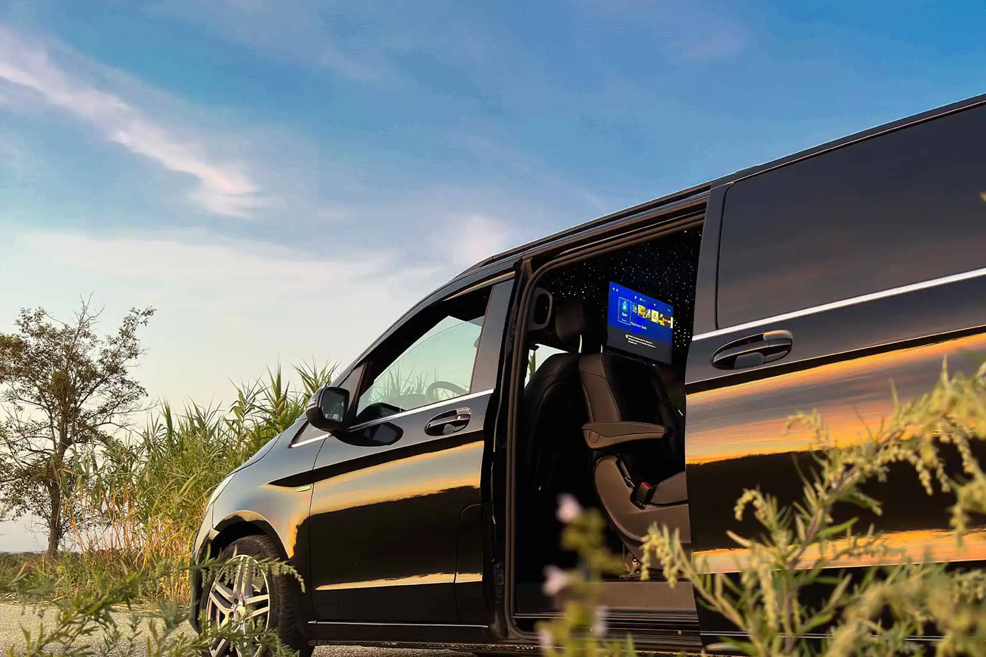 van vip luxe mise à disposition paris